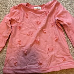 Hanna Anderson pink rashguard
